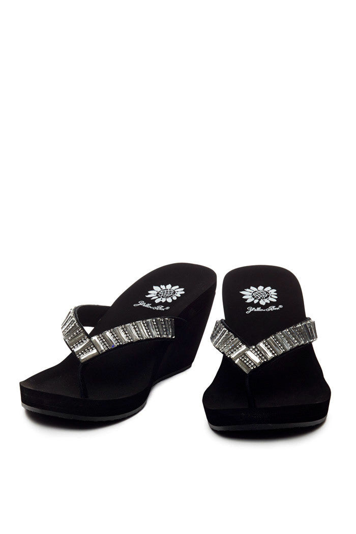 Shawnee Wedge Flip-Flop in Clear