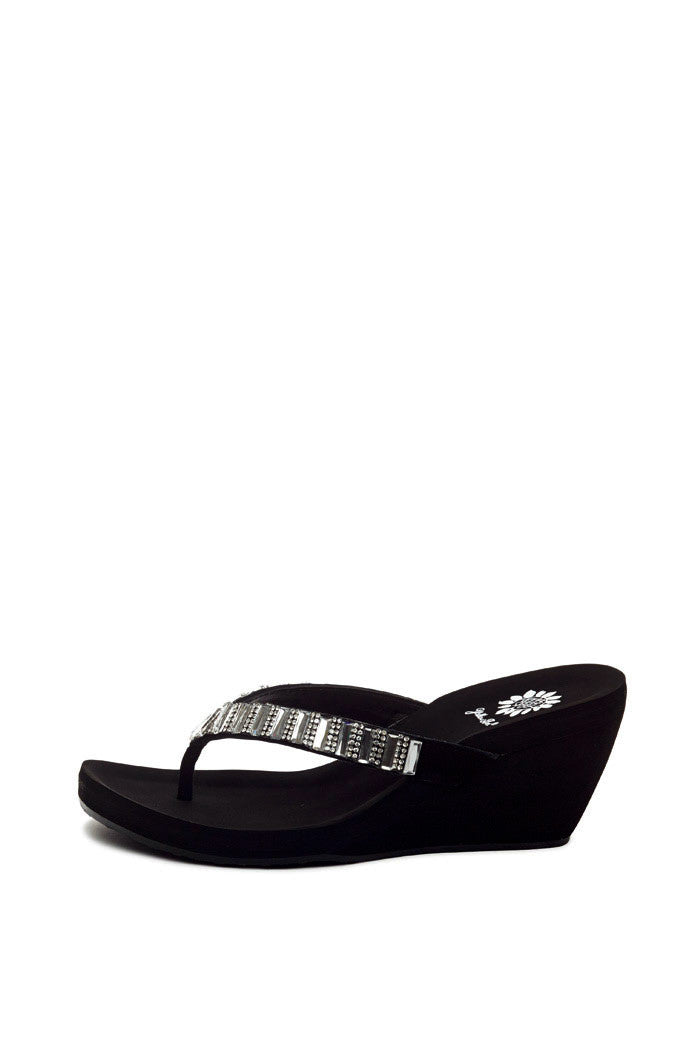 Shawnee Wedge Flip-Flop in Clear