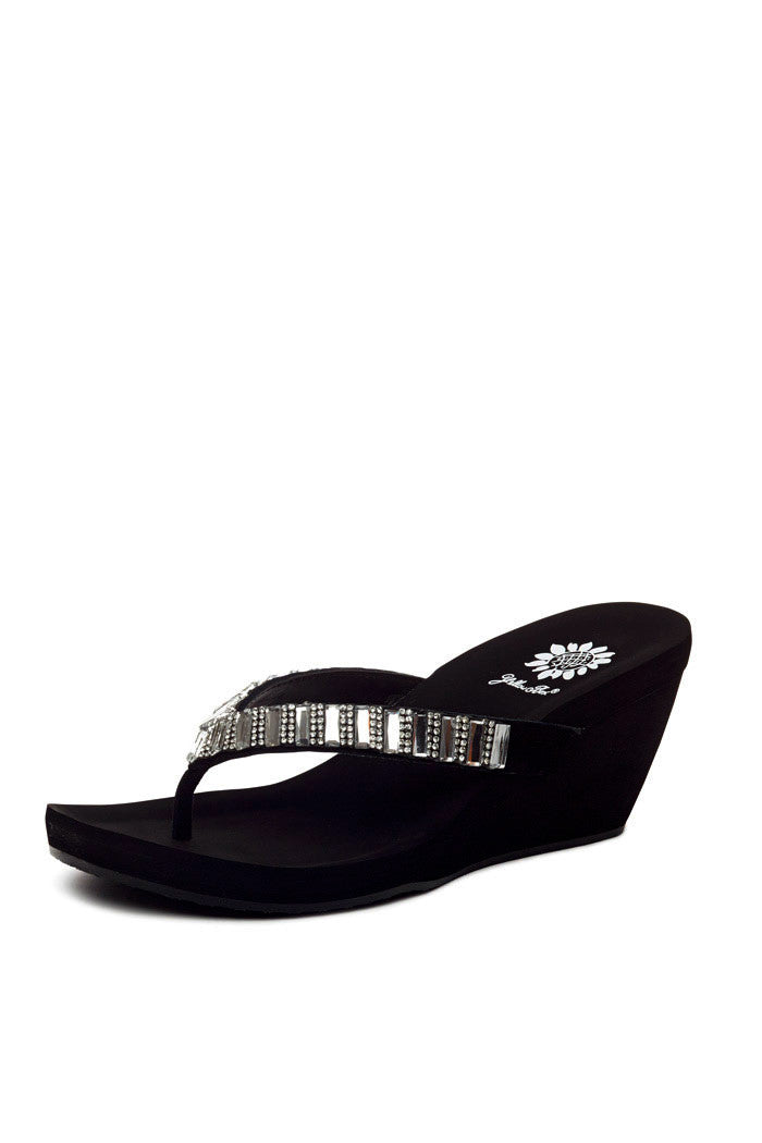 Shawnee Wedge Flip-Flop in Clear