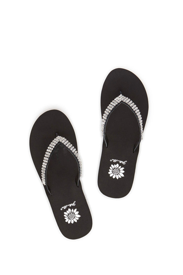 Wise Wedge Flip-Flop in Black