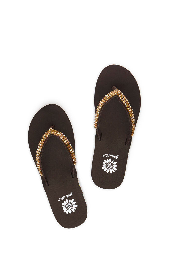 Wise Wedge Flip-Flop in Brown