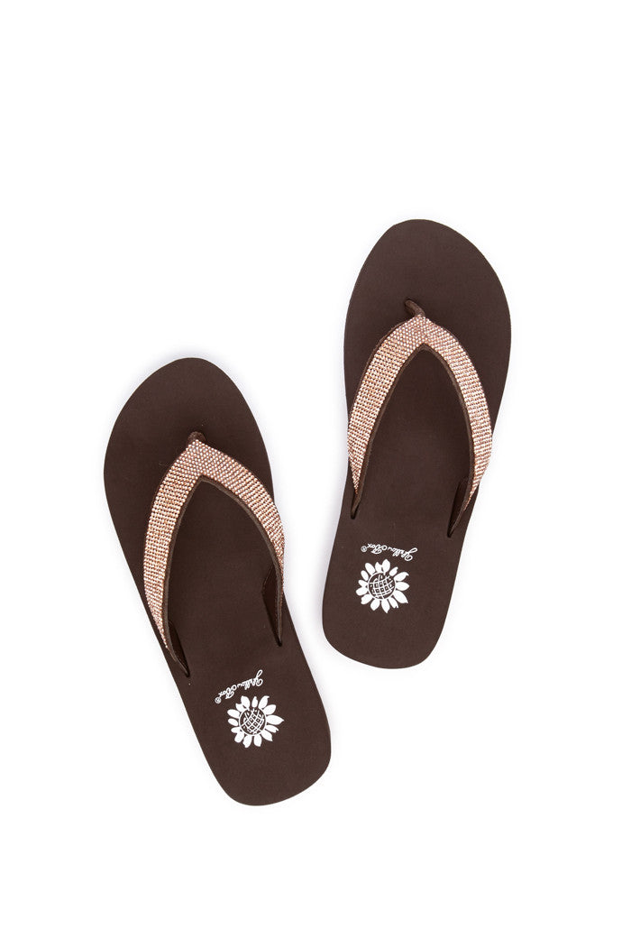 Cliff Flip-Flop in Brown