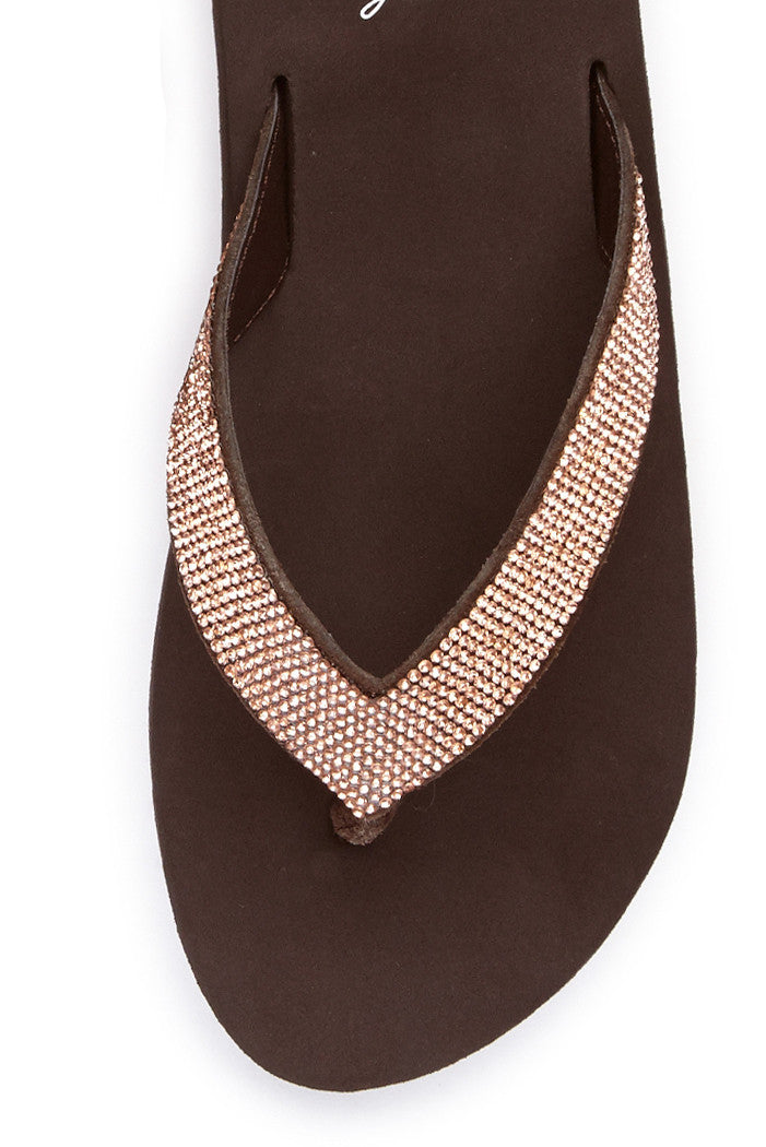 Cliff Flip-Flop in Brown