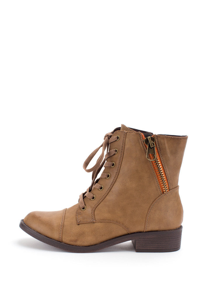 Zinnia Boot in Tan