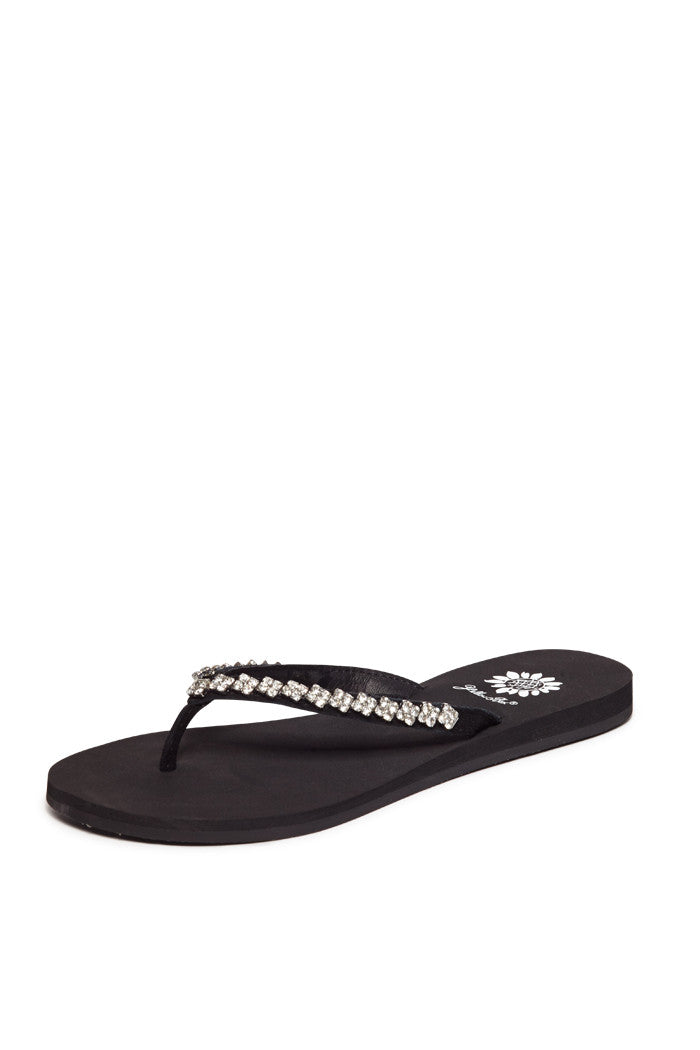 Ava Flip-Flop in Black