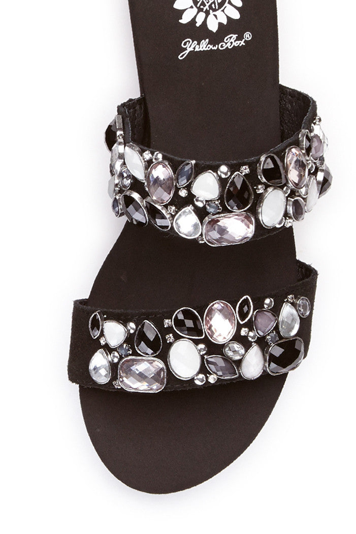 Carlene Platform Sandal in Black