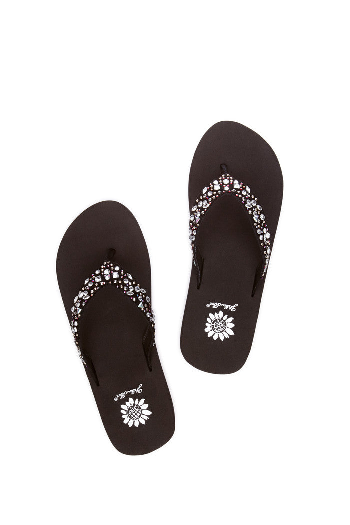 Jeannine Flip-Flop in Black