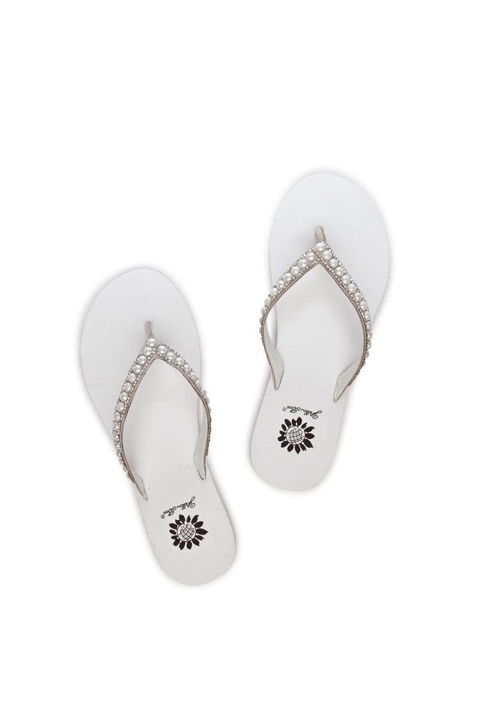 Jubilee Flip-Flop in White