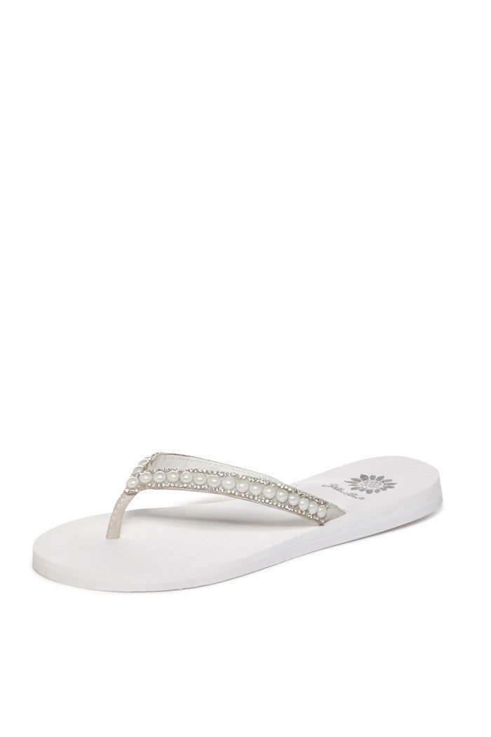 Jubilee Flip-Flop in White