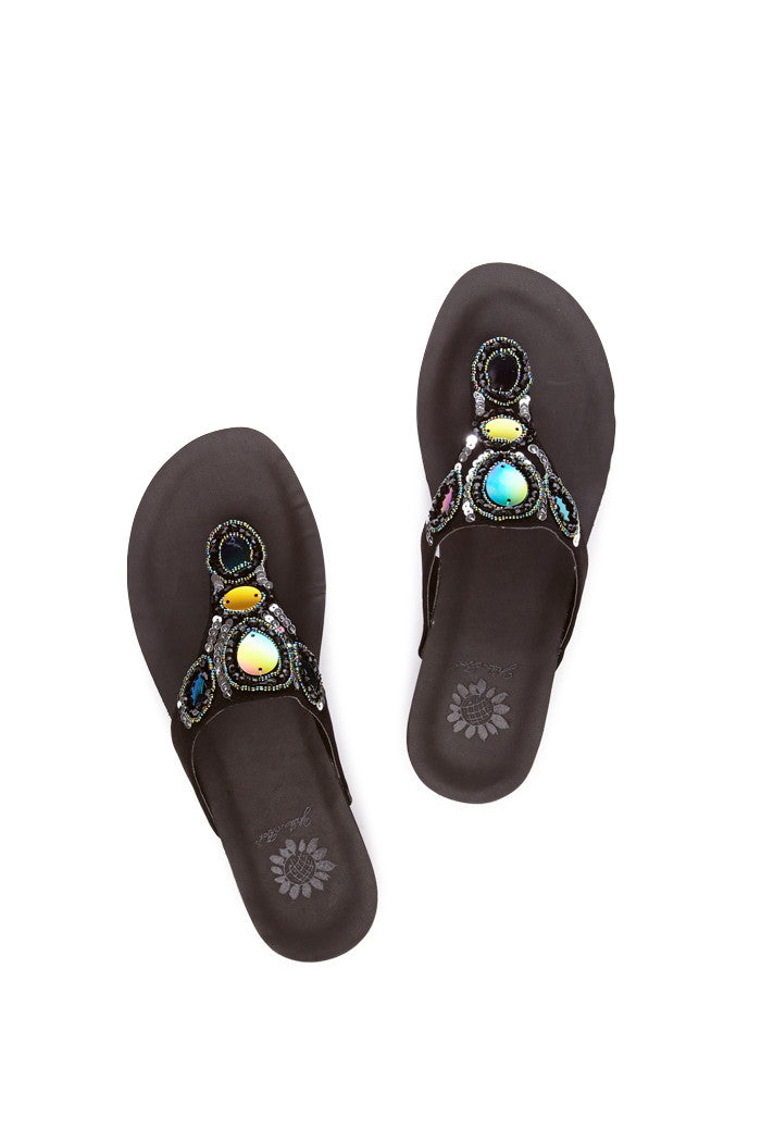 Karlie Sandal in Black Multi