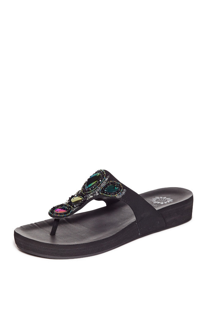 Karlie Sandal in Black Multi