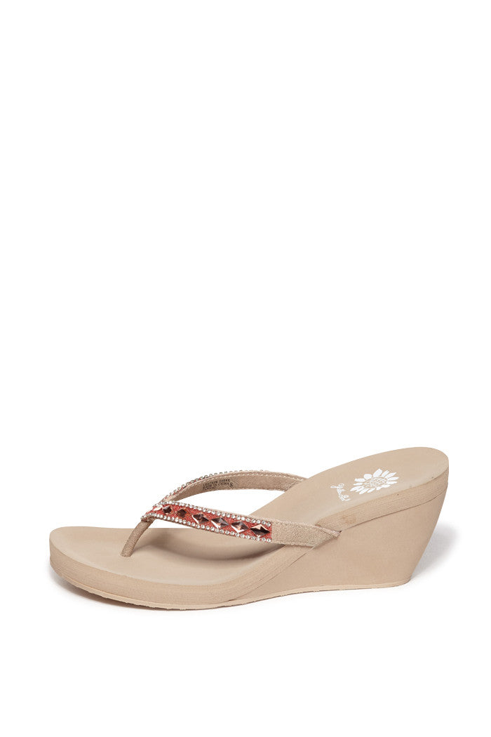 Tanami Wedge Flip-Flop in Blush