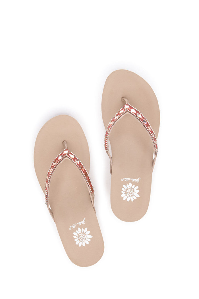 Tanami Wedge Flip-Flop in Blush