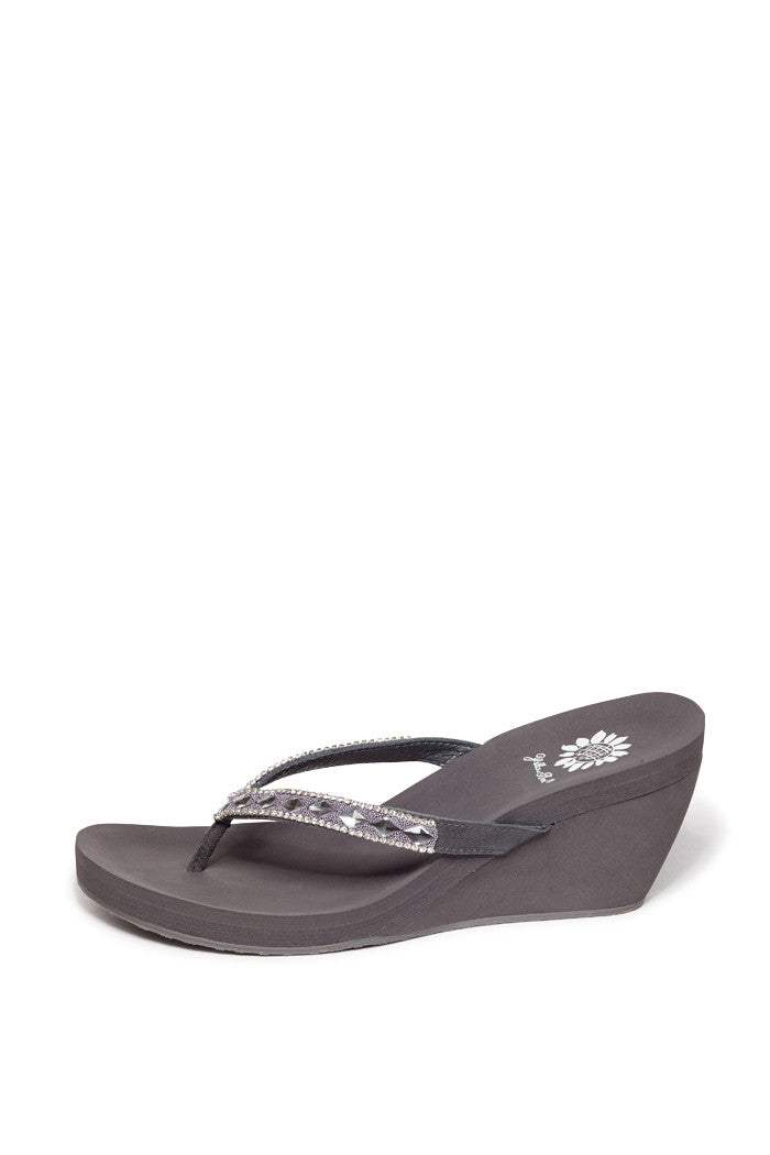 Tanami Wedge Flip-Flop in Gray