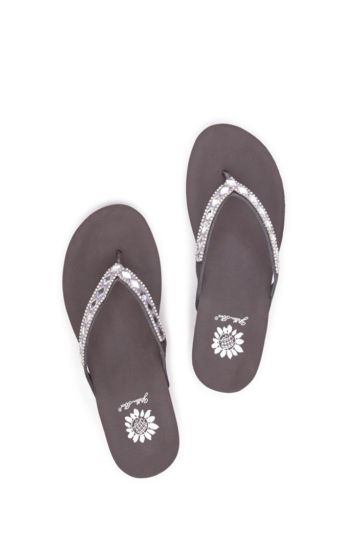 Tanami Wedge Flip-Flop in Gray