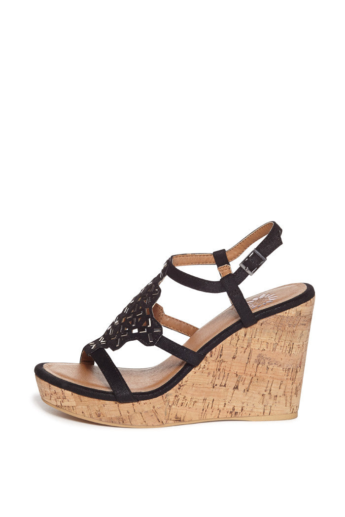 Uptown Wedge in Black