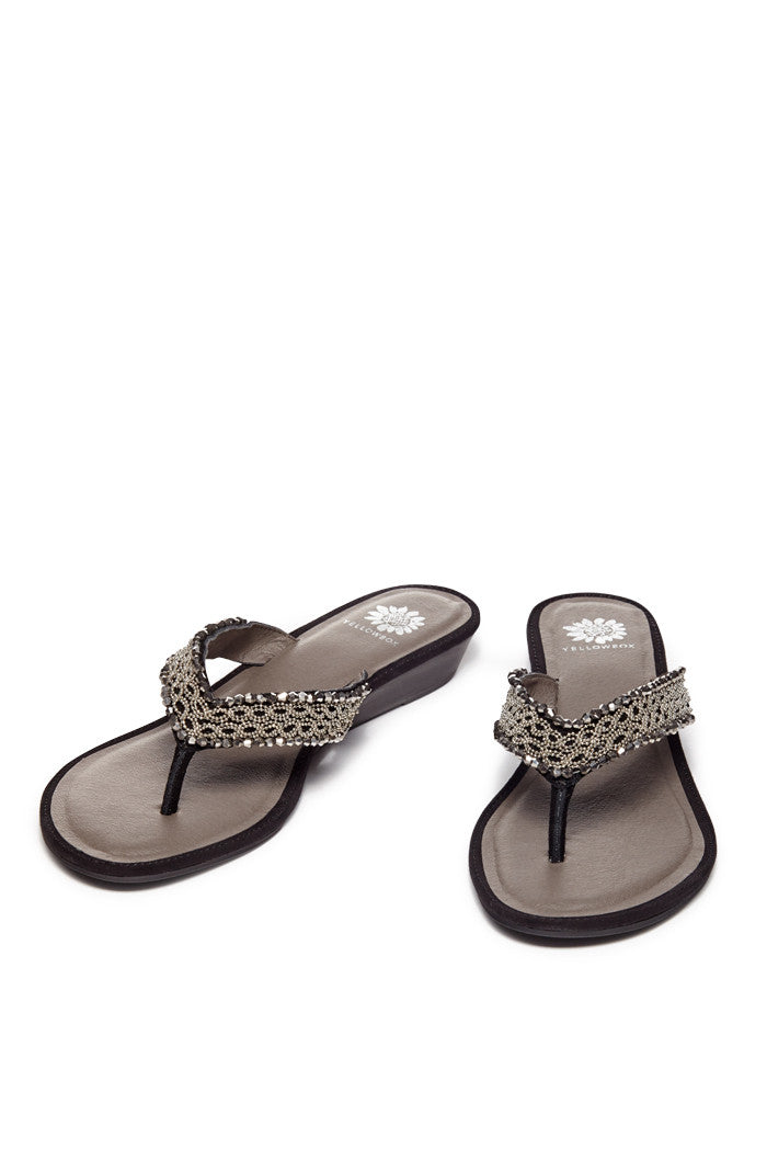 Yvonne Sandal in Black