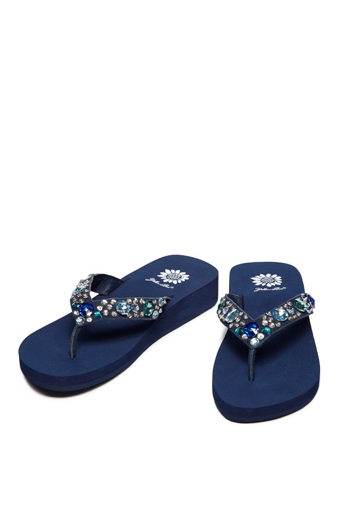 Paulina Flip-Flop in Navy