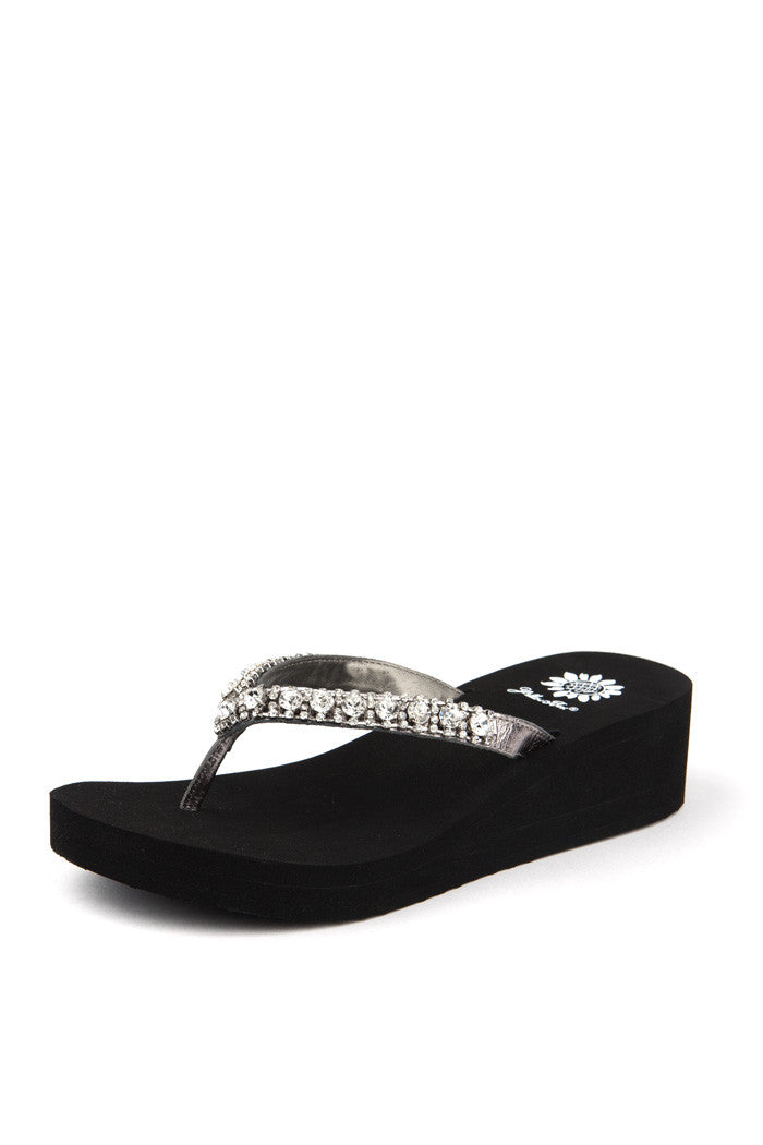 Boomer Flip-Flop in Pewter