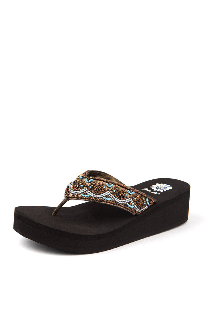 Danu Flip-Flop in Bronze