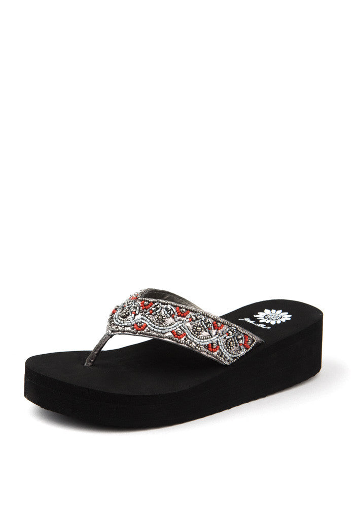 Danu Flip-Flop in Pewter