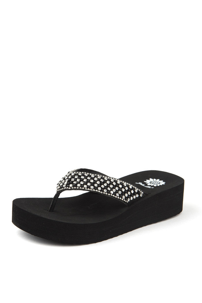 Ebony Flip-Flop in Black