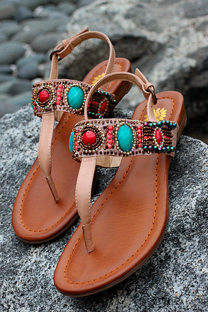 Edalene Sandal in Nude