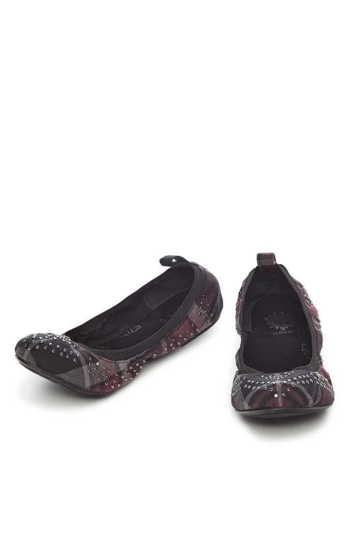 Jelena Flat in Black Multi