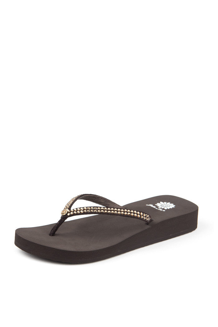 Jello-C Flip-Flop in Bronze