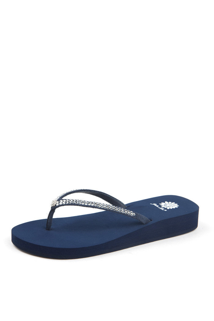 Jello Flip-Flop in Navy