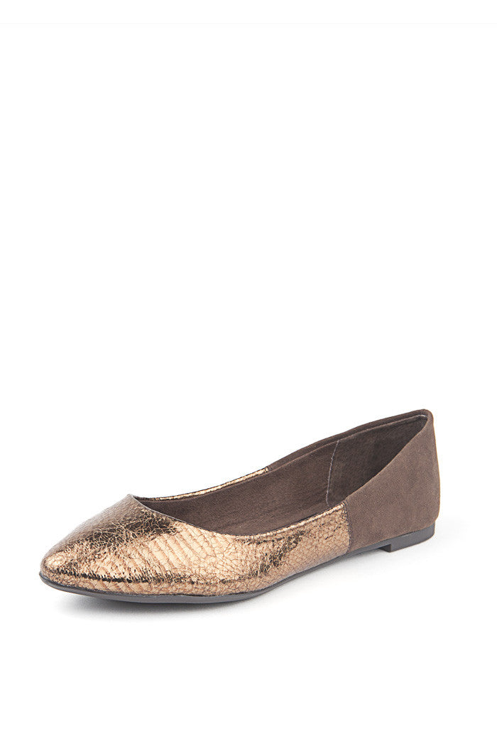 Kassia Flat in Bronze