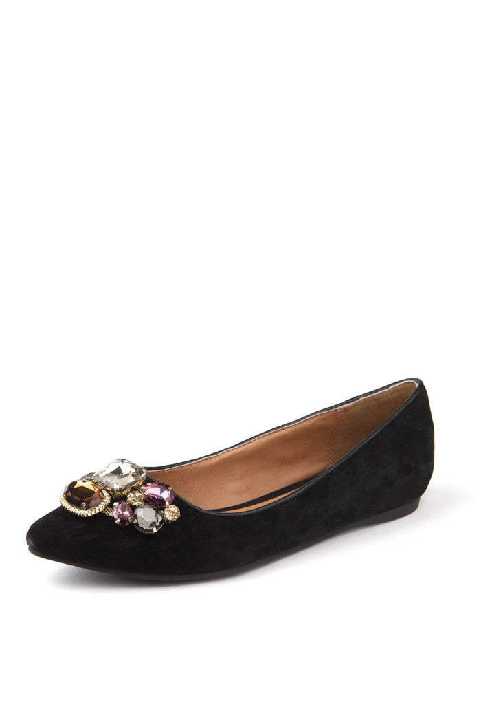 Lamia Flat in Black