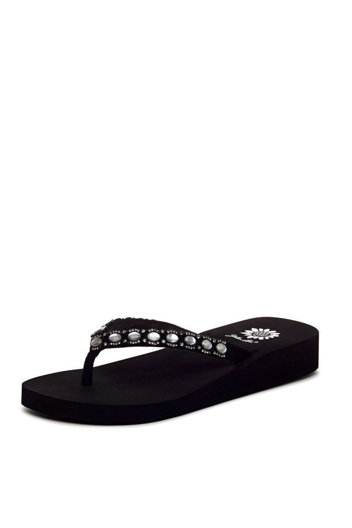 Latasha Flip-Flop in Black