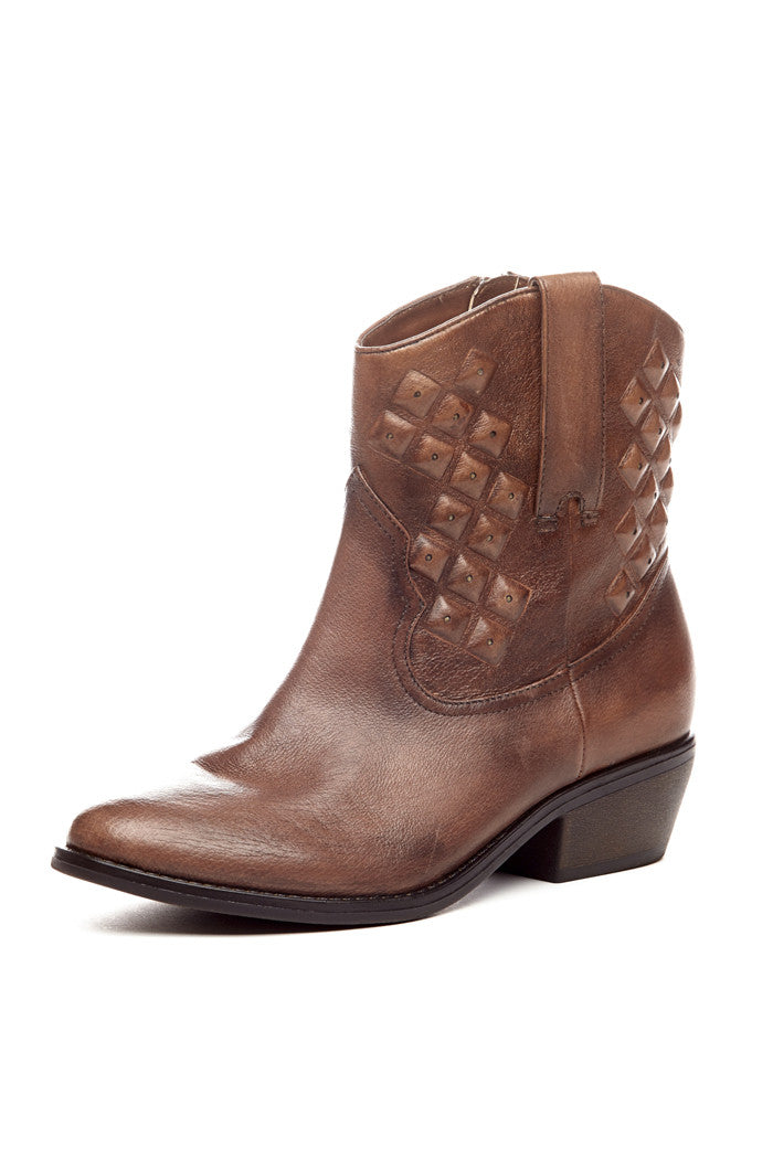 Padma Bootie in Cognac