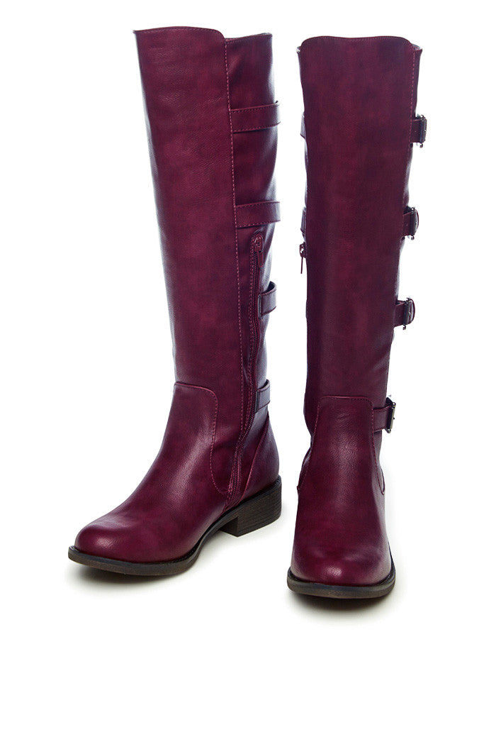 Samfira Boot in Oxblood