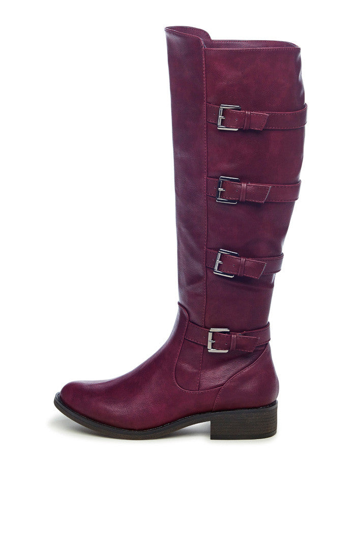 Samfira Boot in Oxblood