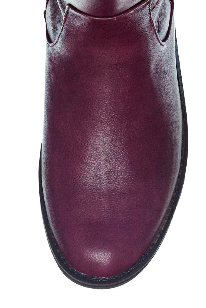 Samfira Boot in Oxblood