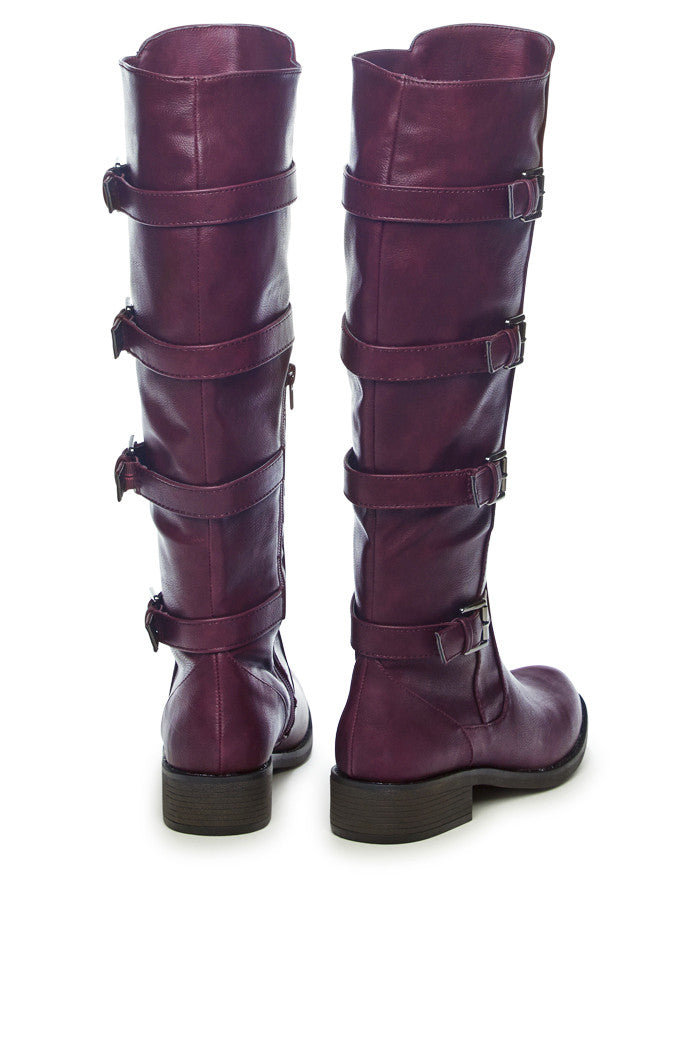 Samfira Boot in Oxblood