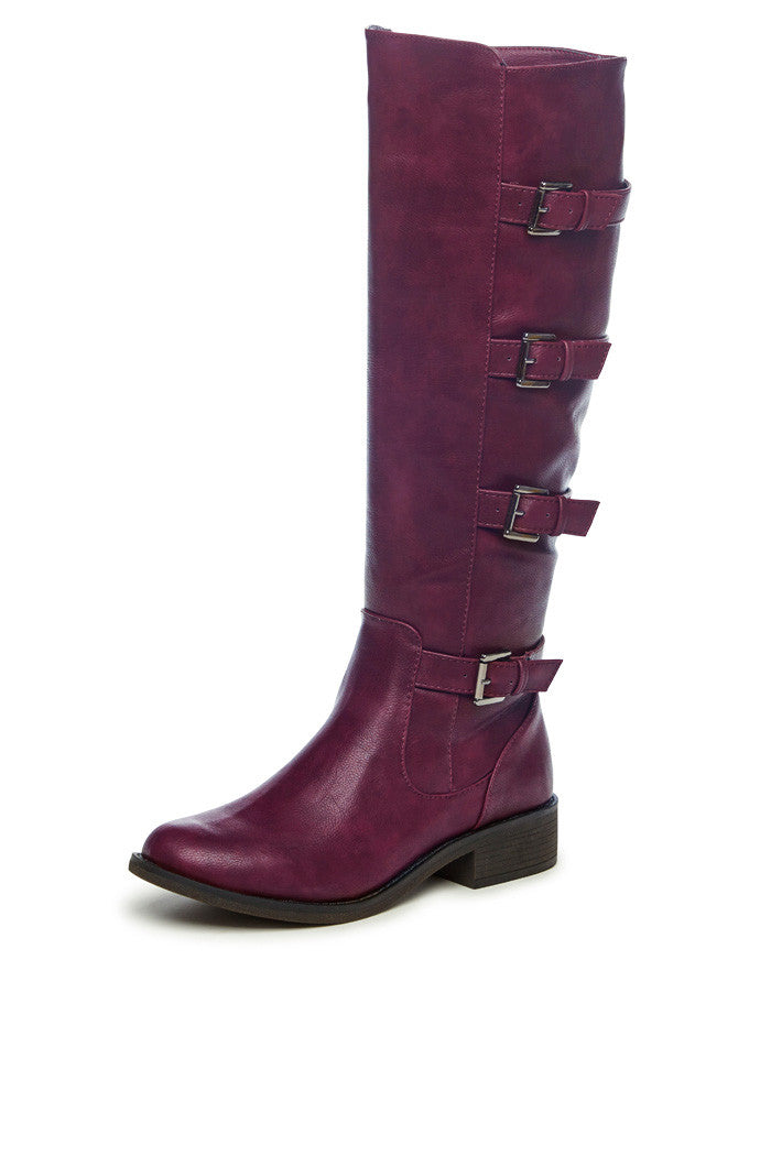 Samfira Boot in Oxblood