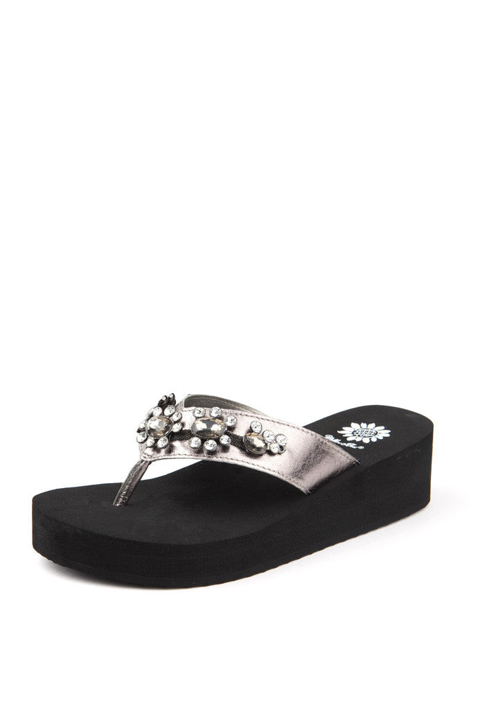 Walton Flip-Flop in Pewter