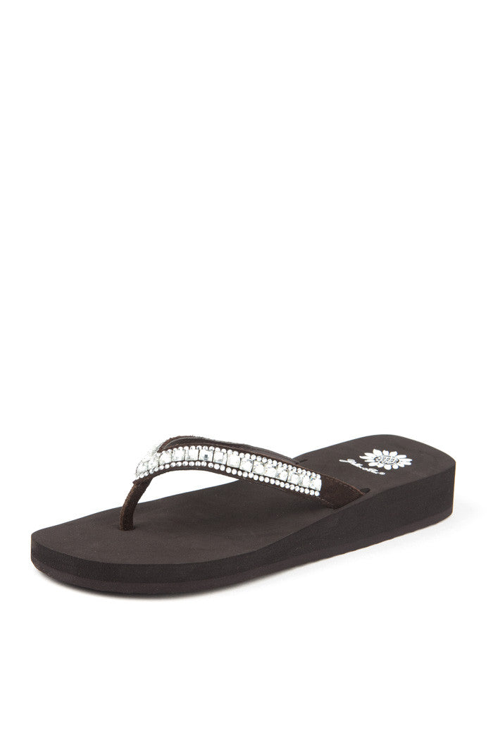 Zabrina Flip-Flop in Brown